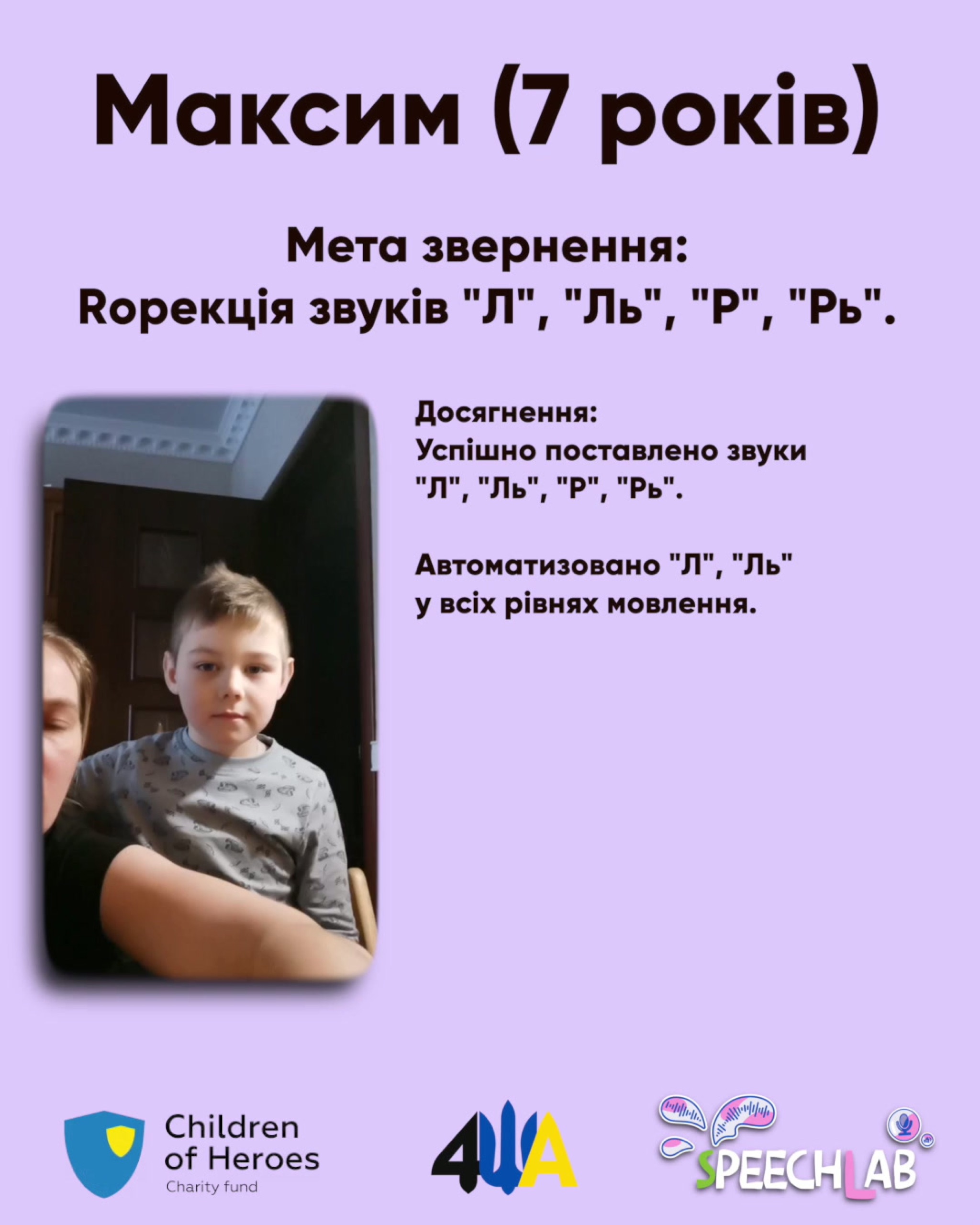 Логопедична підтримка дітей