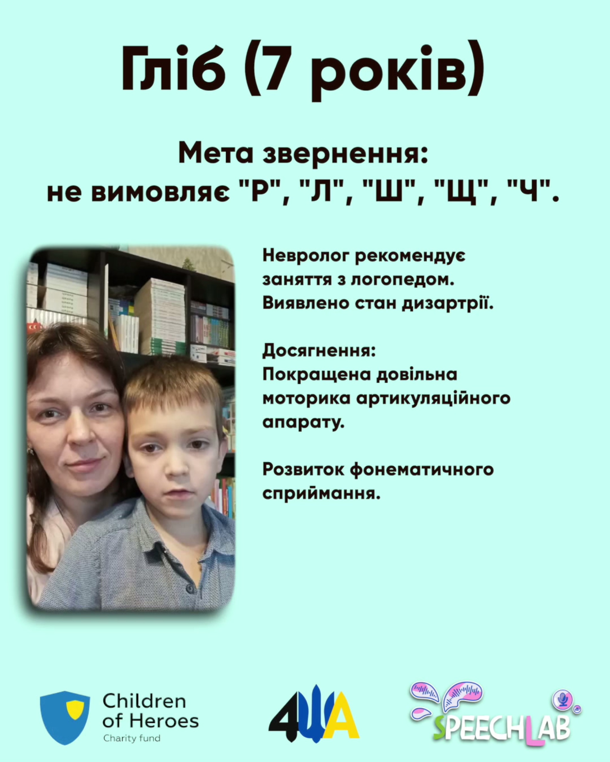 Логопедична підтримка дітей